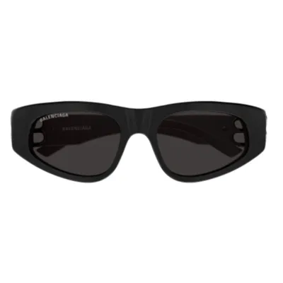 Balenciaga Eyewear Rectangular Frame Sunglasses In Black