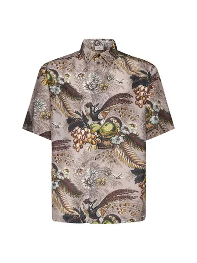 Etro Shirt In Pink,multicolor