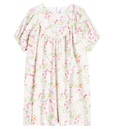 Il Gufo Kids' Cotton Dress In Pink