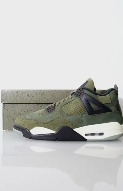 Pre-owned Nike Air Jordan 4 Se Craft Medium Olive Eu 40,5 41 44,5 45,5 In Grün