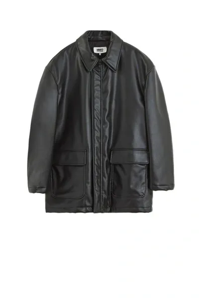 Mm6 Maison Margiela Jacket In Black