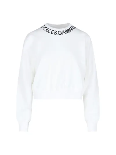 Dolce & Gabbana Sweater In White