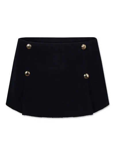 Miu Miu Mini Skirt In Blue