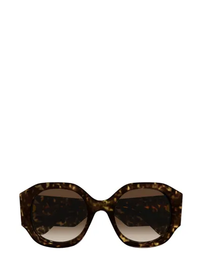 Chloé Eyewear Round Frame Sunglasses In Multi