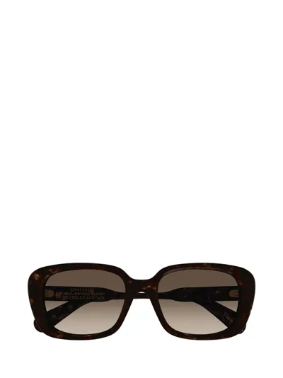 Chloé Eyewear Rectangular Frame Sunglasses In Multi