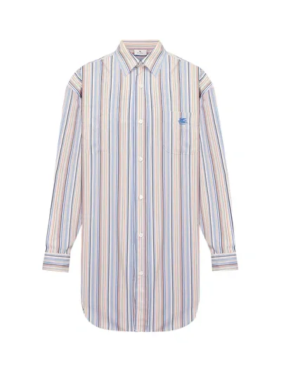 Etro Shirt  Woman Color Striped In Multicolor