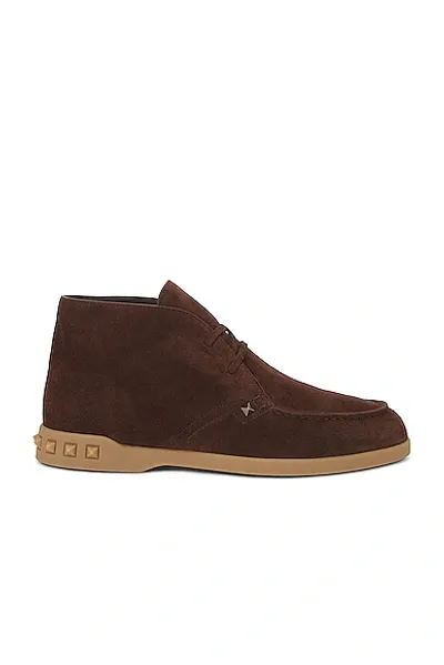 Valentino Garavani Desert Boot In Fondant