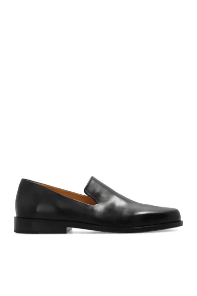 Marsèll Mocasso Leather Loafers In Black