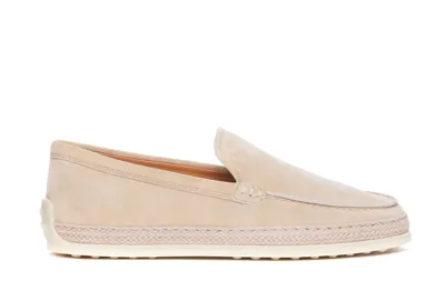 Tod's Loafers In Beige