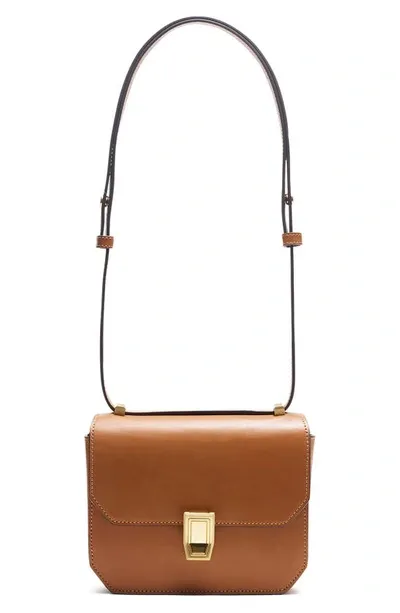 Rag & Bone Small Max Leather Crossbody Bag In Tan