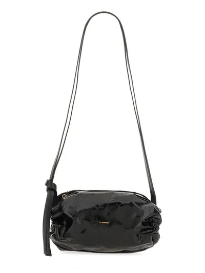 Jil Sander Shoulder Bag In Black