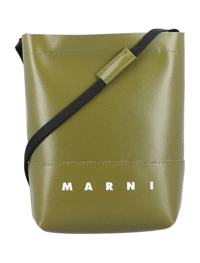 Marni Crossbody Bag In Military Green