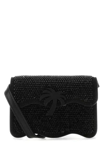 Palm Angels Shoulder Bag In Black