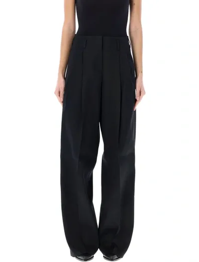 Golden Goose Flavia Wide Leg Pants In Black