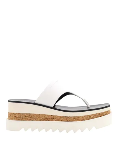 Stella Mccartney Vegea Sandals In White