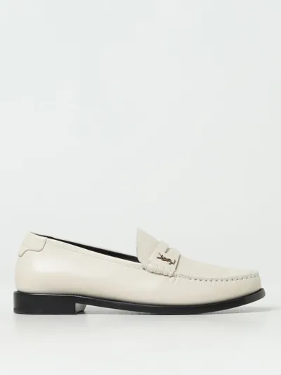 Saint Laurent Loafers  Men In White