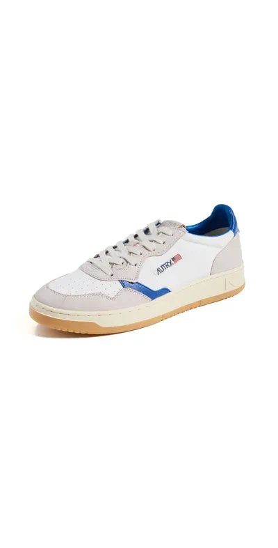 Autry Canvas Medalist Low Sneakers Canvas/sand White/pale Blue