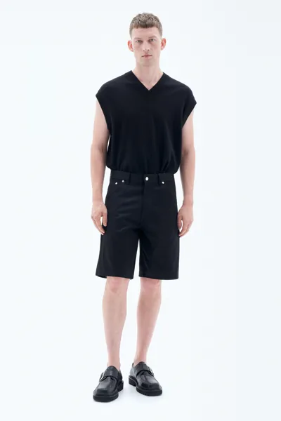 Filippa K Workwear Shorts In Black