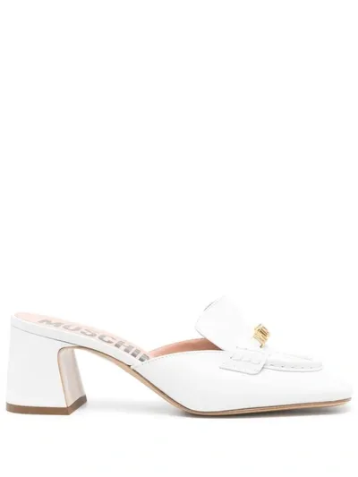 Moschino Sandals In White