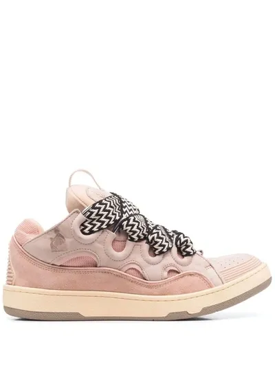 Lanvin Chunky Sneakers In Pink