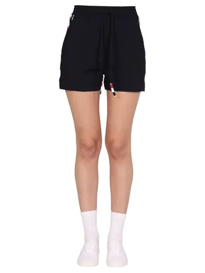 Thom Browne Rwb Shorts In Blue