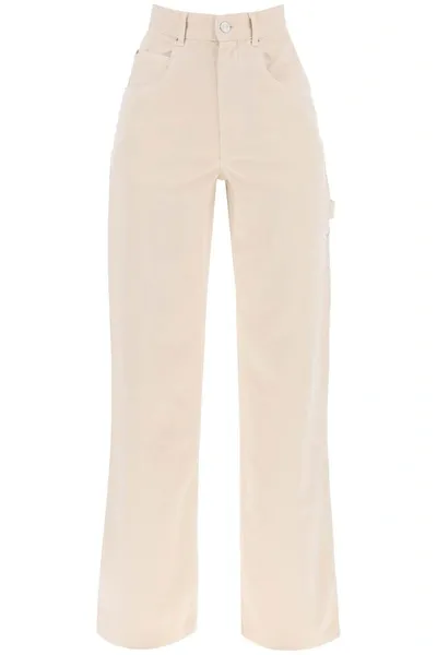 Isabel Marant Bymara Jeans In Cream