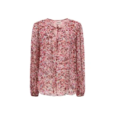 Isabel Marant Étoile Daytonea Shirt In Pink