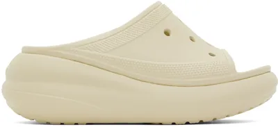 Crocs Crush Slides Bone M12 In White