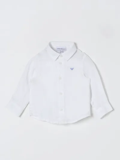 Emporio Armani Babies' Shirt  Kids Kids In 白色