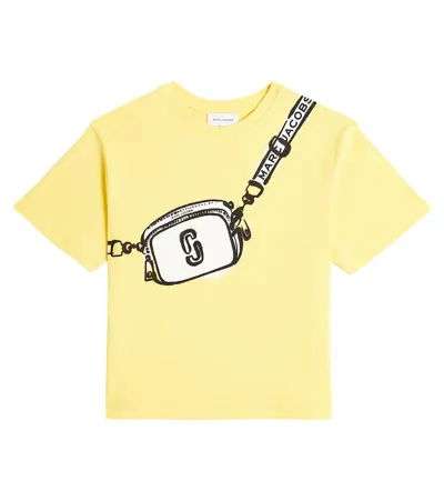 Marc Jacobs Kids' Printed Cotton Jersey T-shirt In Multicolor