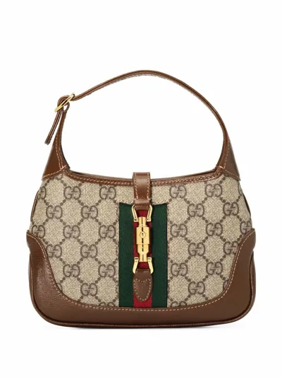 Gucci Jackie 1961 Mini Crossbody Bag In Brown