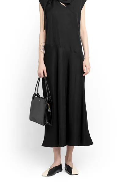 Jil Sander Dresses In Black