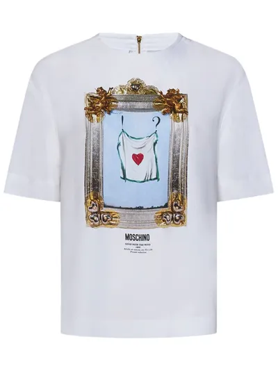 Moschino Painting In White