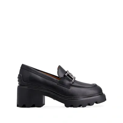 Tod's Flat Shoes In Black