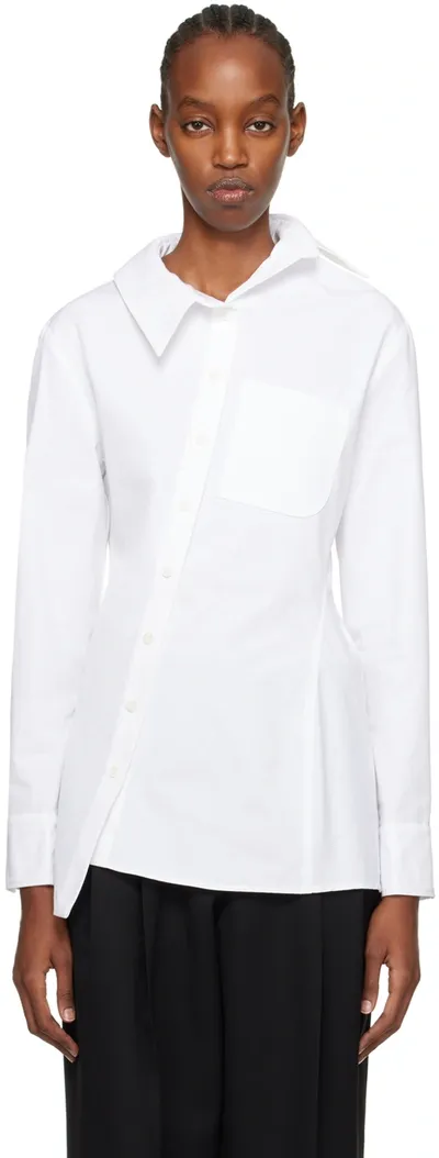 Jacquemus White Les Sculptures 'la Chemise Pablo' Shirt