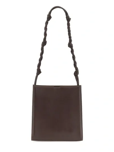 Jil Sander Medium Padded Tangle Bag In Brown