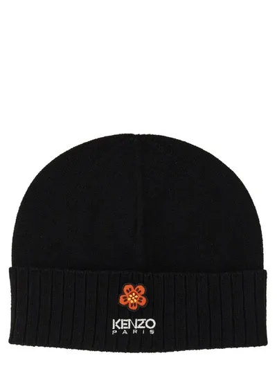 Kenzo Beanie Hat Unisex In Black