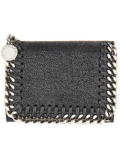 Stella Mccartney Falabella Wallet In Black