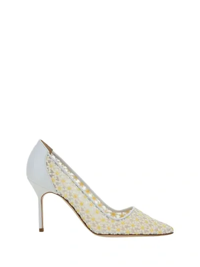 Manolo Blahnik Bbla Tora Pumps In Multicolor