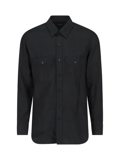 Tom Ford Shirt In Black