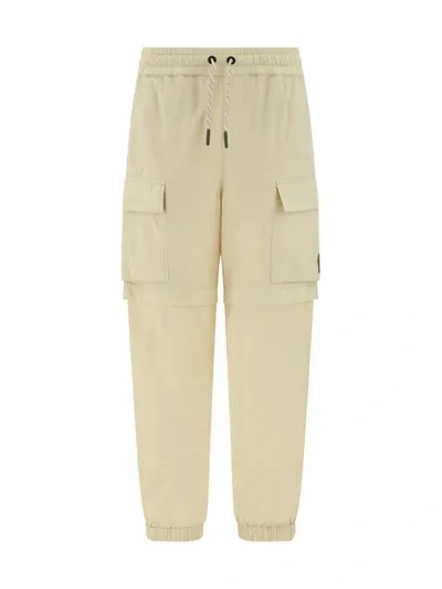 Moncler Grenoble Pants In Beige