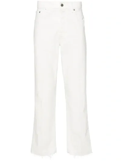 Lanvin Straight-leg Jeans In Opticwhite