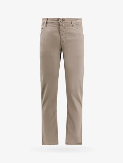 Jacob Cohen Trouser In Beige