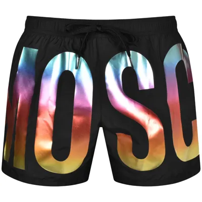 Moschino Logo Swim Shorts Black