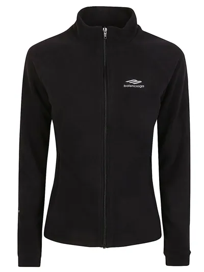 Balenciaga 3b Sports Icon Jacket In Black