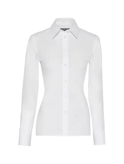 Jacquemus La Chemise De Costume In White