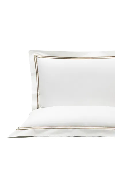 Frette Classic Cotton Standard Sham In Ivory