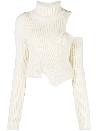 Rev The Jenkins Virgin Wool Jumper In Neutrals