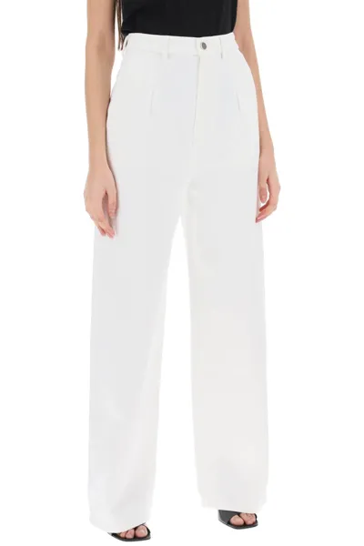 Loulou Studio White Attu Jeans