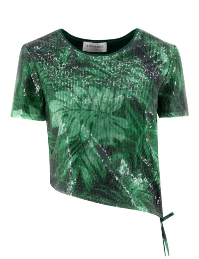 Ermanno Firenze T-shirt In Green